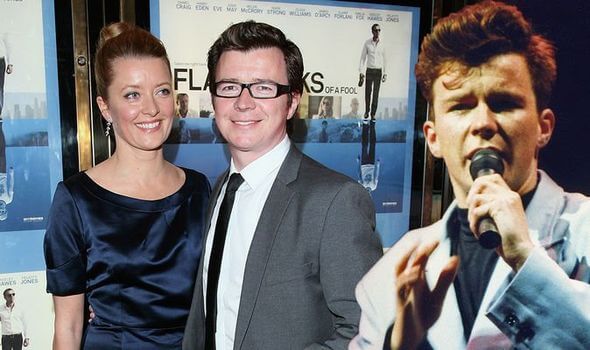 Rick Astley With His Wife, Lene Bausager. GettyImages