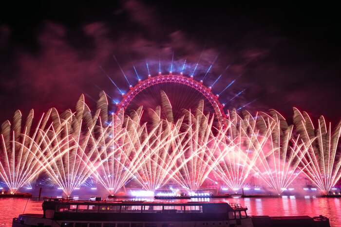 London's New Year's Eve Fireworks