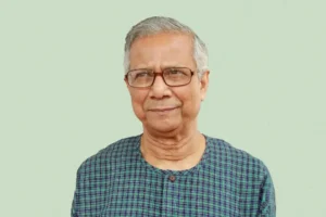 Professor Muhammad Yunus, a Nobel Peace Prize laureate, is a visionary economist and social entrepreneur, best known for founding the Grameen Bank and pioneering the concept of microfinance to alleviate poverty.